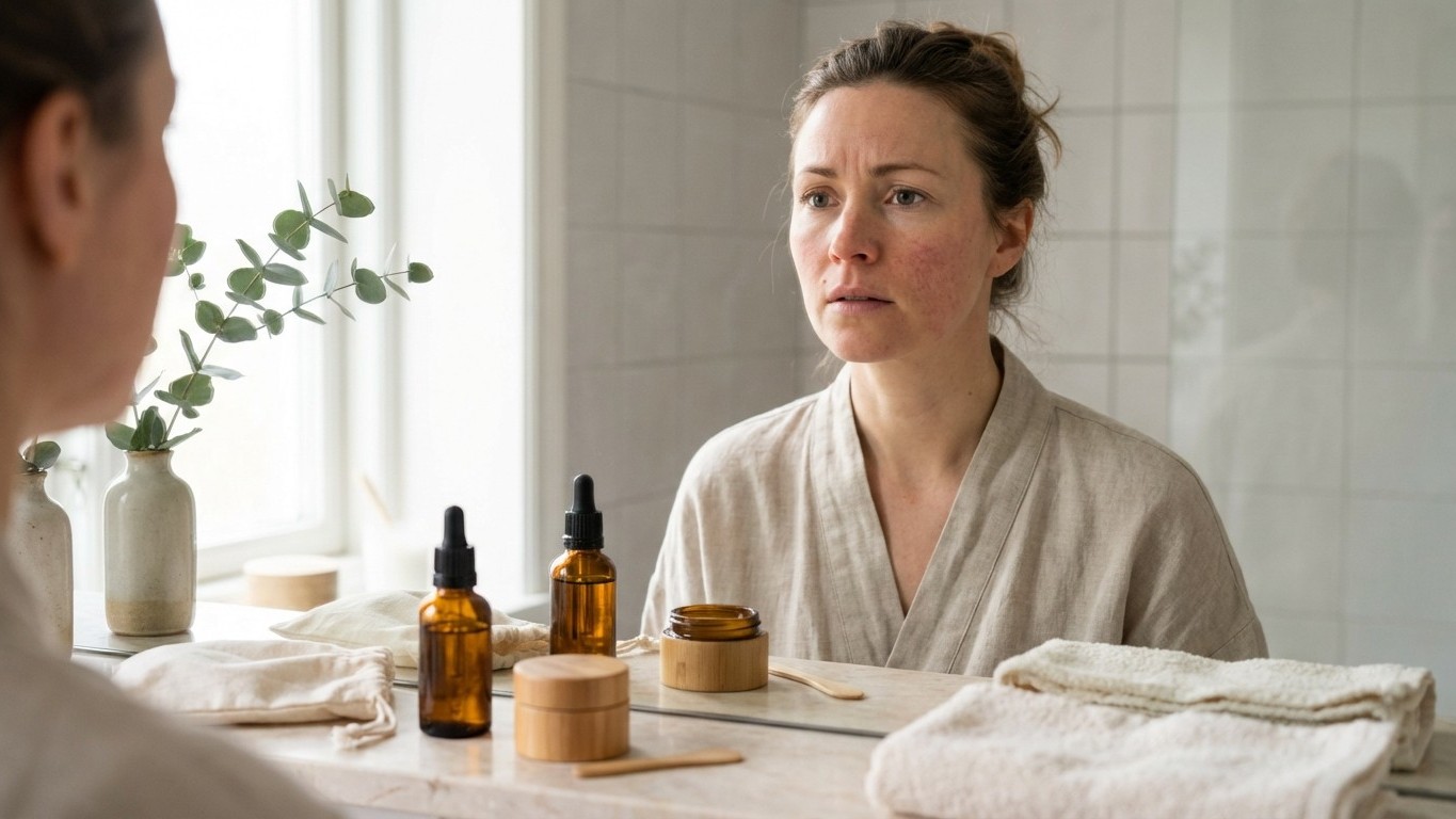 Erreurs en routine skincare naturelle : sur-nettoyage, trop d’actifs et mauvais SPF