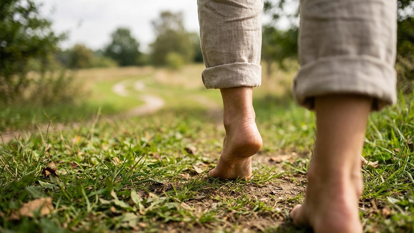 J'ai marché pieds nus pendant 30 jours : ce que j'ai compris sur ma posture