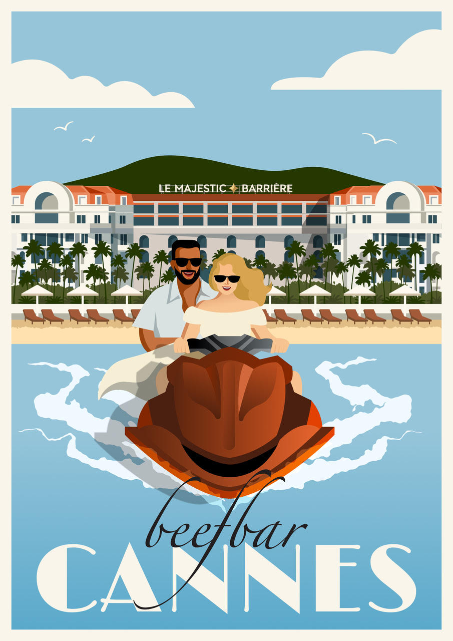 Hôtel Barrière Le Majestic Cannes / Beefbar - Photo officielle