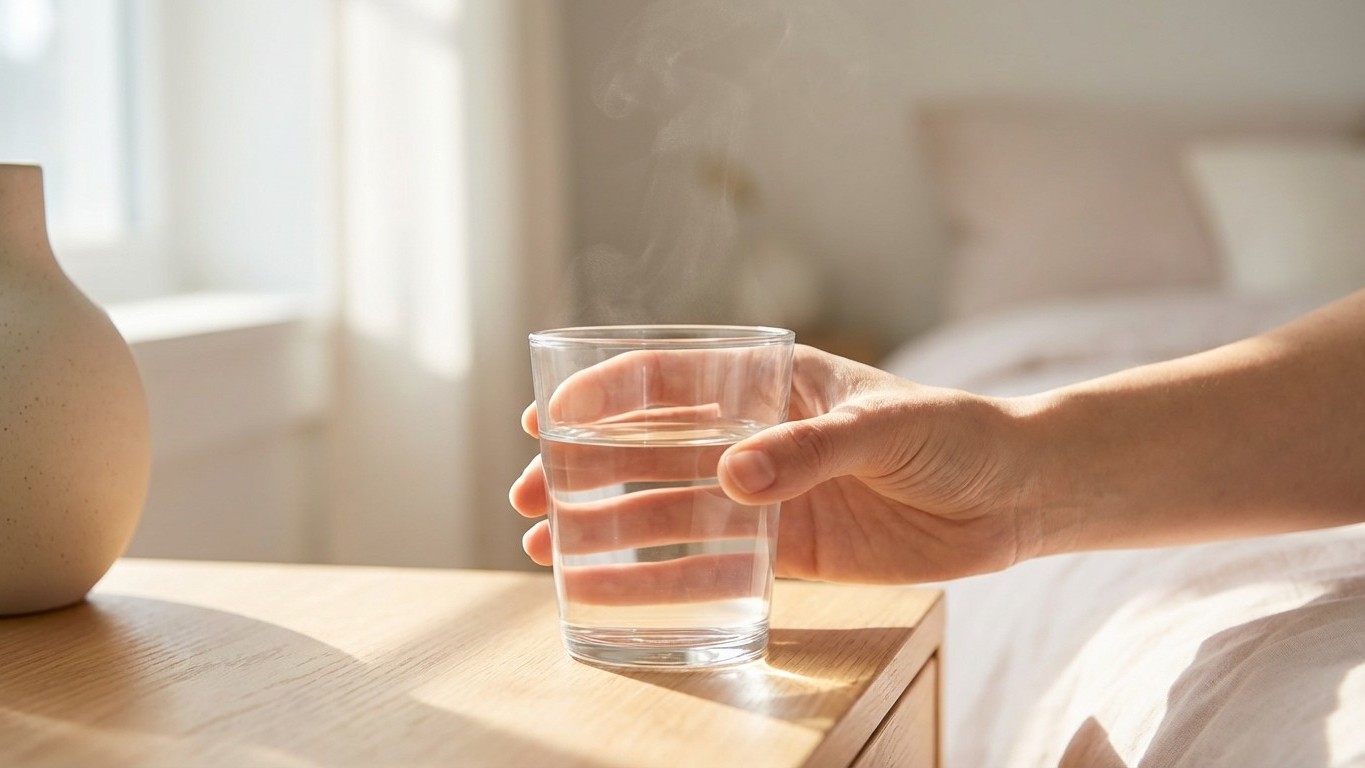 Ce verre d'eau du matin que tout le monde recommande met votre organisme en mode survie selon les nutritionnistes