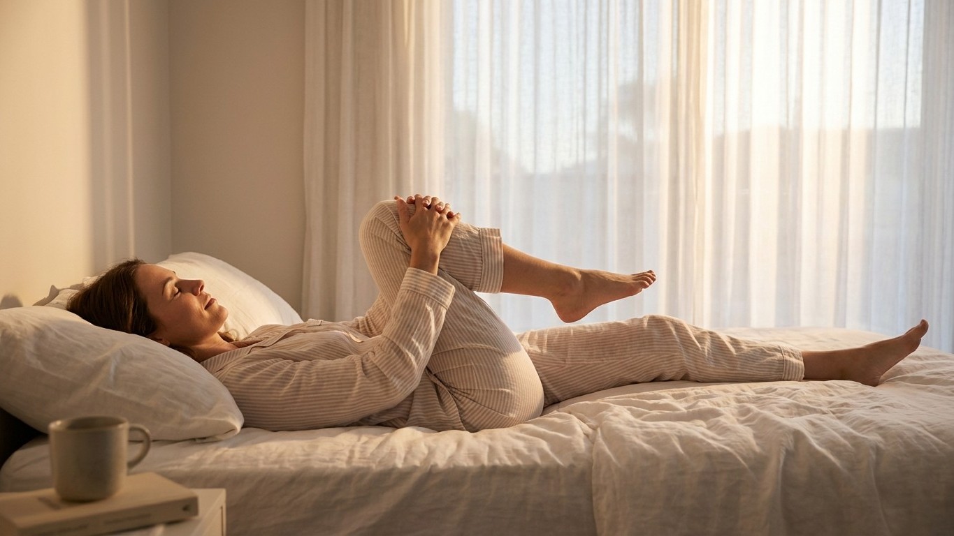 Depuis que j'ai changé ce réflexe au réveil, mes douleurs de dos au petit matin ont disparu