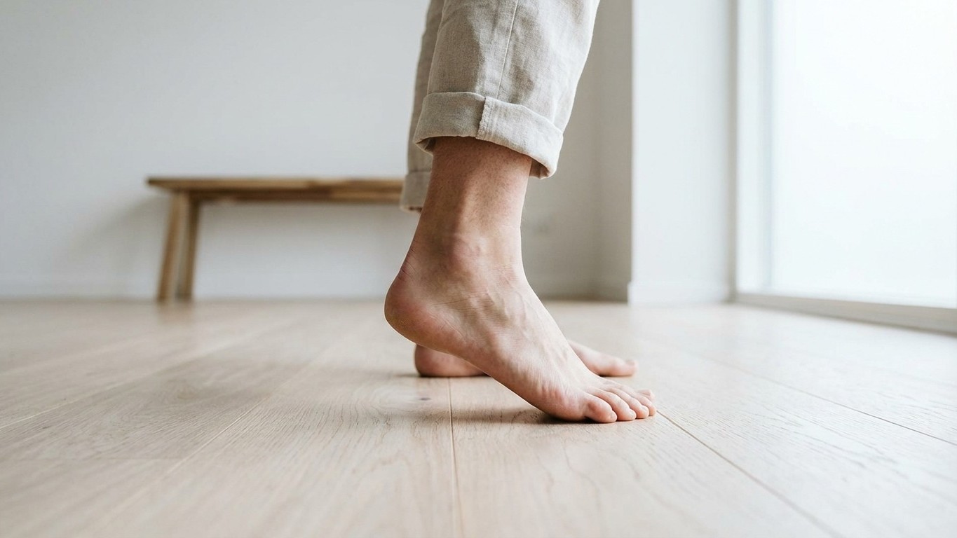 Les kinés qui traitent les douleurs de genou commencent désormais par demander à leurs patients de retirer leurs chaussures