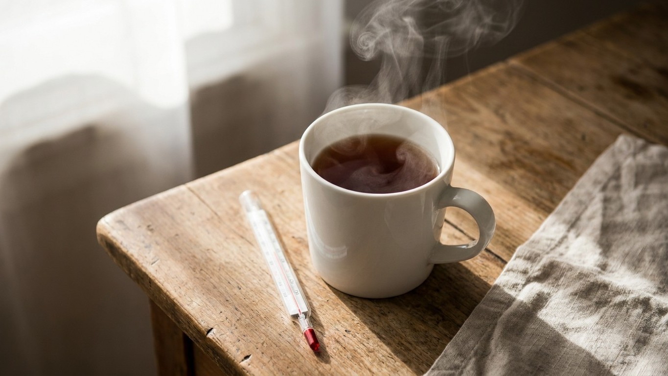 Je buvais mon thé brûlant chaque matin depuis vingt ans : en voyant le seuil exact classé par l'OMS, j'ai posé ma tasse