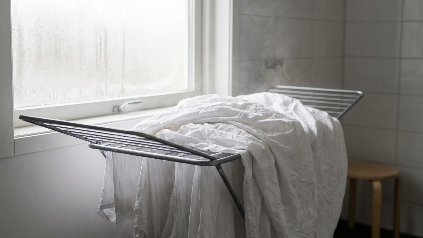 Vos draps sortent propres de la machine, mais si vous les séchez ici, ils reviennent au lit plus infestés qu'avant le lavage