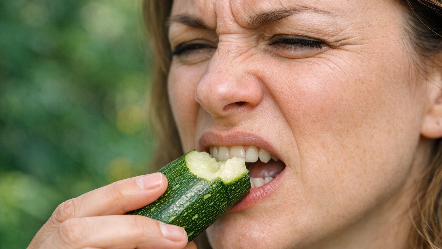 Je cuisinais mes courgettes du jardin sans me poser de questions : jusqu'au jour où j'ai compris qu'une seule bouchée pouv...