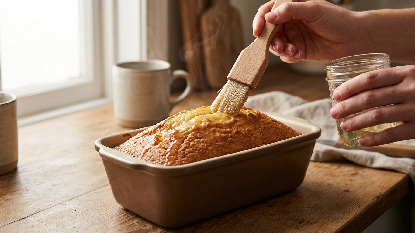 Je laissais mon cake au citron refroidir avant de le napper : un pâtissier m'a montré le moment exact qui le garde moelleu...
