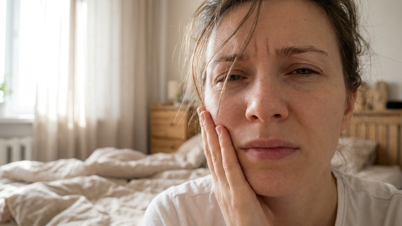 « Je pensais que c'était juste une mauvaise position de sommeil » : pourquoi une mâchoire douloureuse au réveil est un sig...