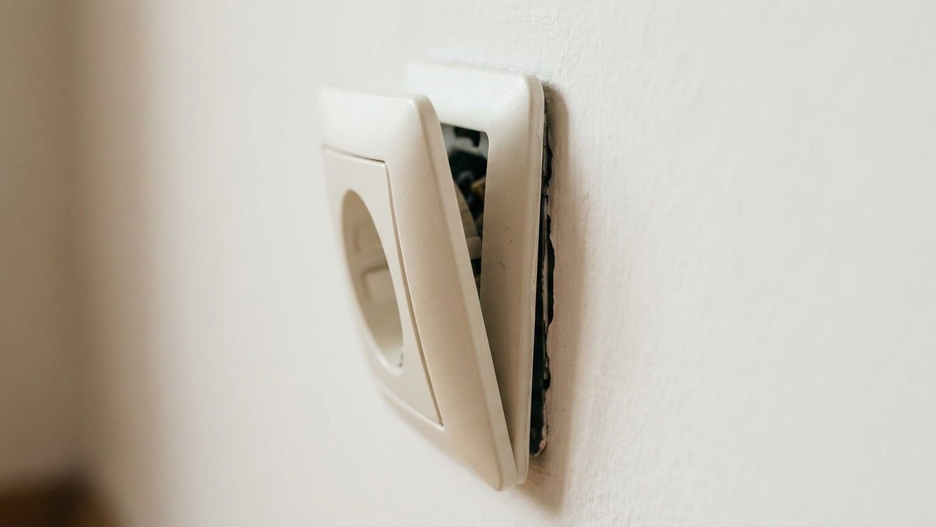 Je resserrais les vis de ma prise murale à chaque fois qu'elle bougeait : le jour où j'ai déclipsé la plaque, j'ai compris...
