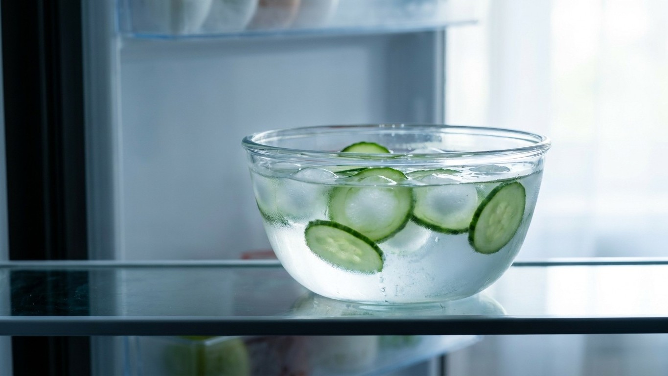 Je servais mes concombres en rondelles depuis toujours : le jour où je l'ai laissé une heure au frigo rempli, plus une seu...
