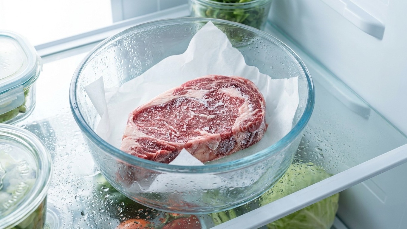Les bouchers ne laissent jamais leur viande décongeler sur le plan de travail : la bonne méthode qui bloque les bactéries ...