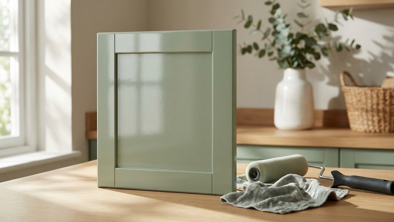 Les peintres ne poncent plus un seul meuble mélaminé : ce qu'ils appliquent à la place évite de trouer le décor ultra-fin