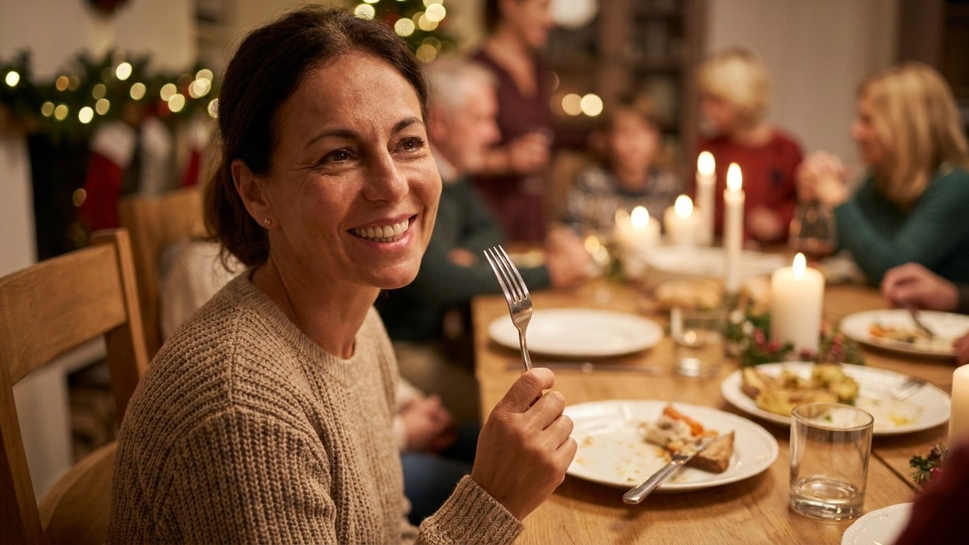 Ma sœur souriait à tous les repas de famille : j'ai plaisanté pendant des années avant de comprendre ce que ce sourire cac...