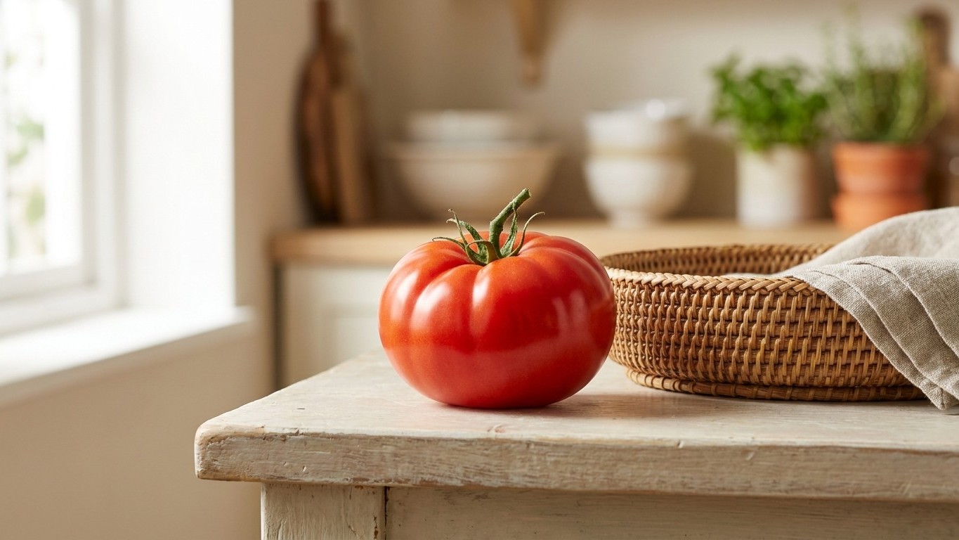 Si vos tomates deviennent farineuses et sans goût en quelques jours, c'est que vous les rangez au seul endroit de votre cu...