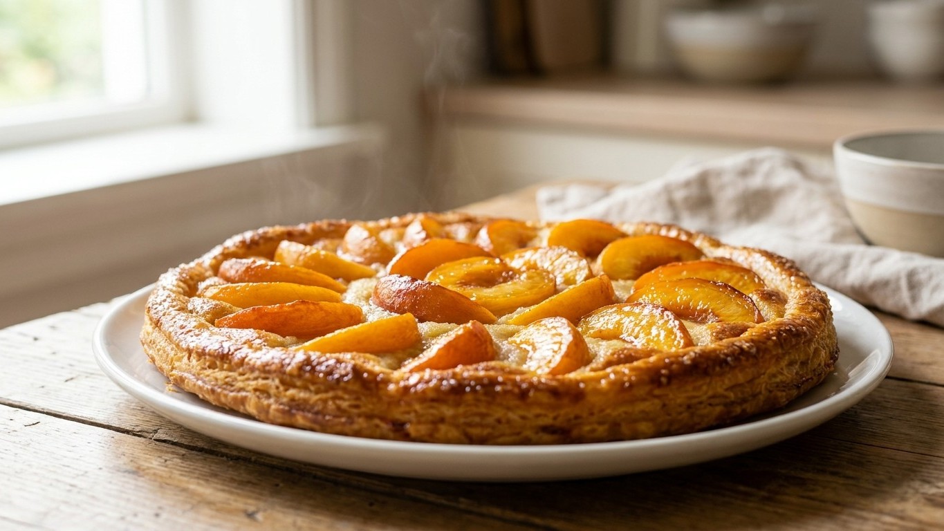 Si votre tarte aux pêches est détrempée à la sortie du four, c'est que vous oubliez le seul geste que les pâtissiers font ...