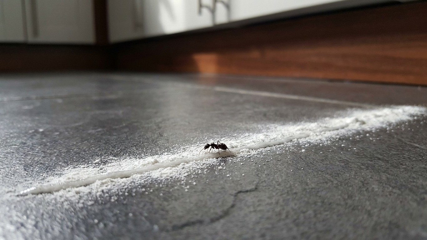 Fini les pièges à fourmis alignés contre la plinthe : depuis qu’il dépose ça à l’endroit où elles passent, la colonie disp...