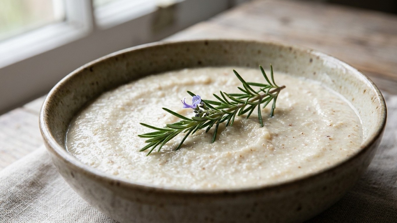 J'ai glissé une branche de romarin dans le beurre fondu de ma crème d'amande juste pour tester : mes invités ont cru que j...