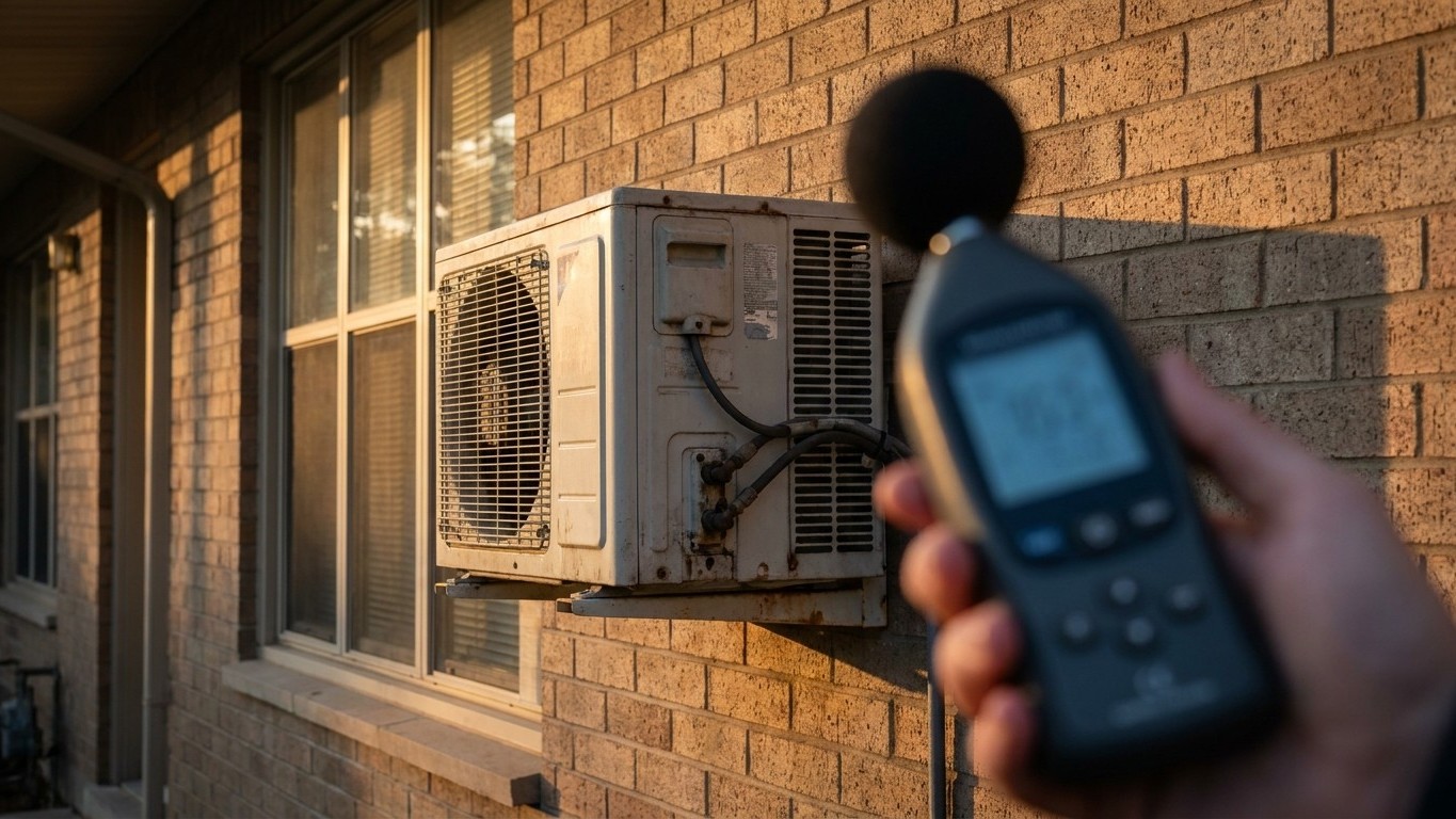 On s'obstine tous à mesurer le bruit de la clim du voisin en pleine journée, alors que c'est ce relevé fait bien plus tard...