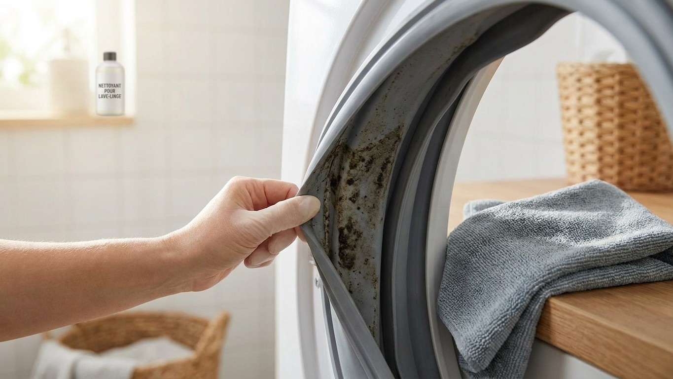 Si votre linge propre sent le renfermé en sortant du tambour, ce n'est pas la lessive : c'est ce qui tapisse l'intérieur d...