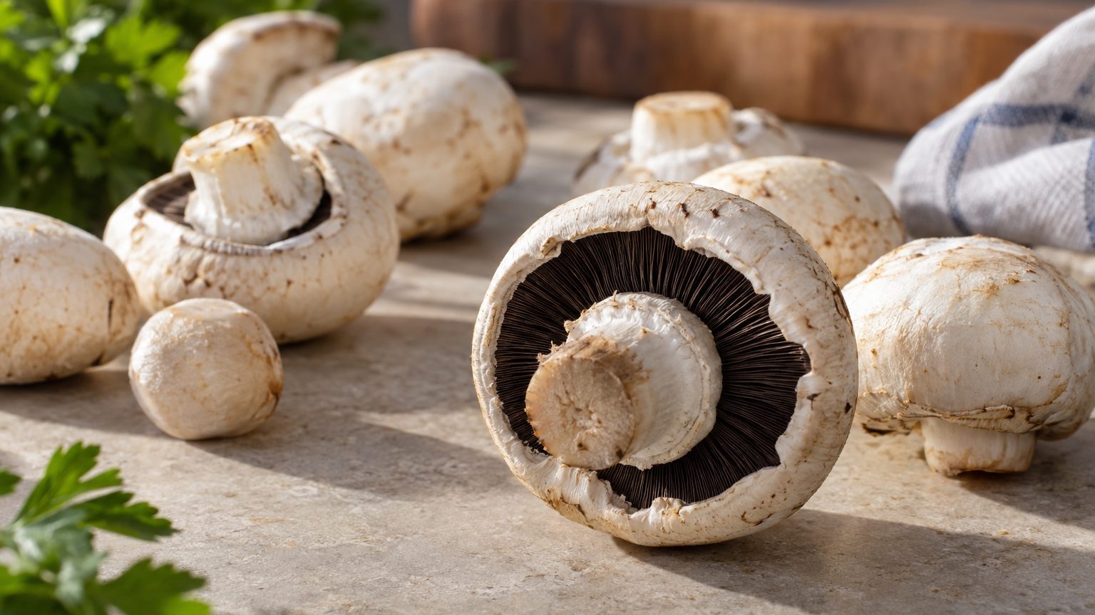 Champignons de Paris aux lamelles noires : peut-on les manger et comment les reconnaître abîmés